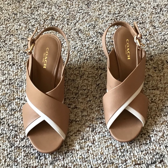 Coach wedge heel - Picture 1 of 3